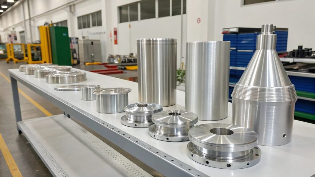 A side-by-side comparison chart or graphic illustrating the differences in strength, corrosion resistance, and applications between 6061 and 7000 series aluminum.